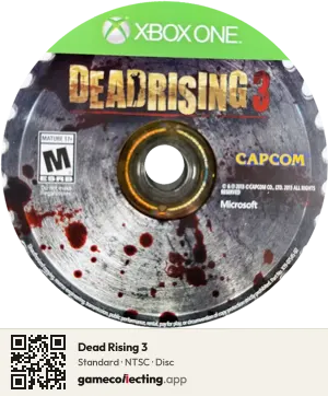 Dead Rising 3 Xbox One, NTSC disc