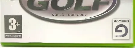 ProStroke Golf: World Tour 2007, the PEGI square on its front