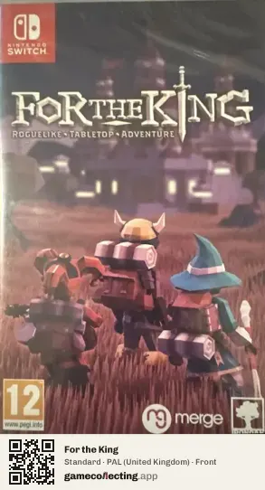 For the King Nintendo Switch, United Kingdom box front