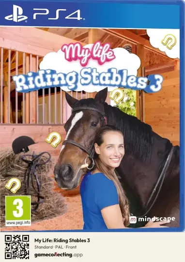 My Life: Riding Stables 3 PlayStation 4, PAL box front