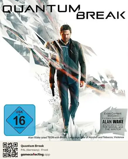 Quantum Break Xbox One, Germany box front