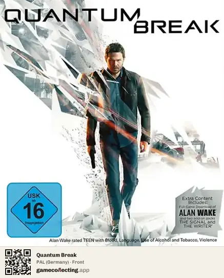 Quantum Break Xbox One, Germany box front