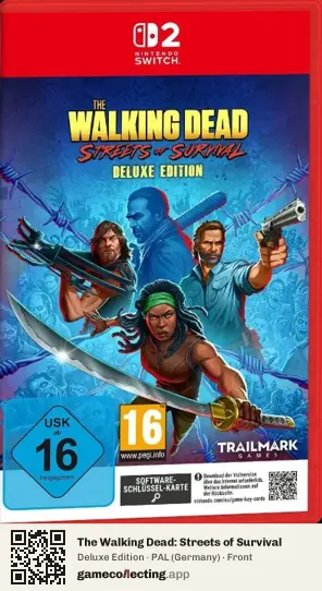 The Walking Dead: Streets of Survival Nintendo Switch 2, Germany box front