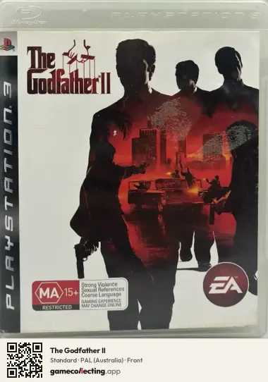 The Godfather II PlayStation 3, Australia box front