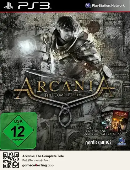Arcania: The Complete Tale PlayStation 3, Germany box front
