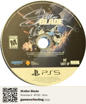 Stellar Blade PlayStation 5, NTSC disc