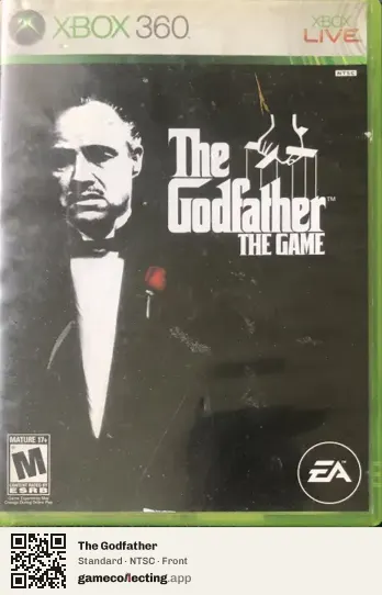 The Godfather Xbox 360, NTSC box front