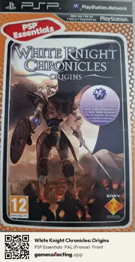 White Knight Chronicles: Origins PlayStation Portable, France box front