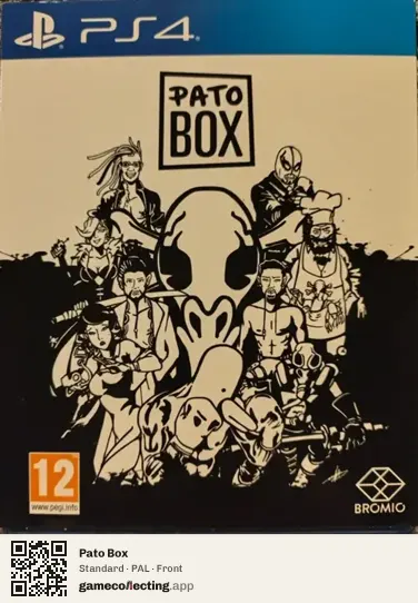 Pato Box PlayStation 4, PAL box front