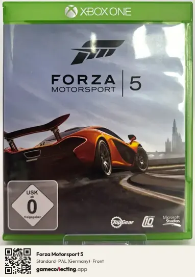 Forza Motorsport 5 Xbox One, Germany box front