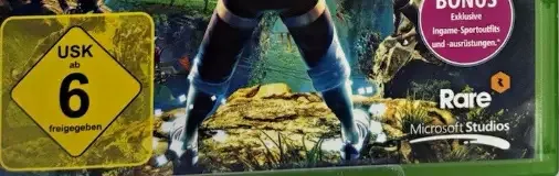 Kinect Sports Rivals, the USK square on its front