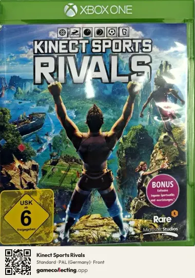 Kinect Sports Rivals Xbox One, Germany box front