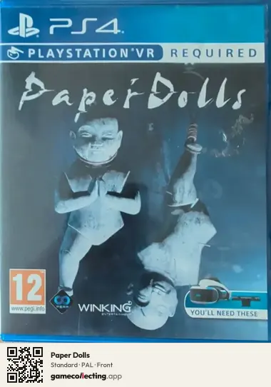 Paper Dolls PlayStation 4, PAL box front