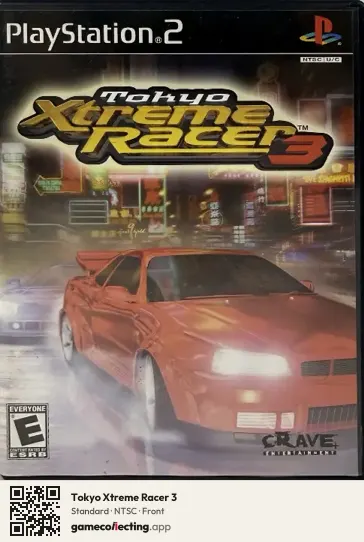 Tokyo Xtreme Racer 3 PlayStation 2, NTSC box front