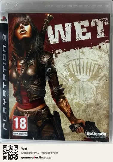 Wet PlayStation 3, France box front
