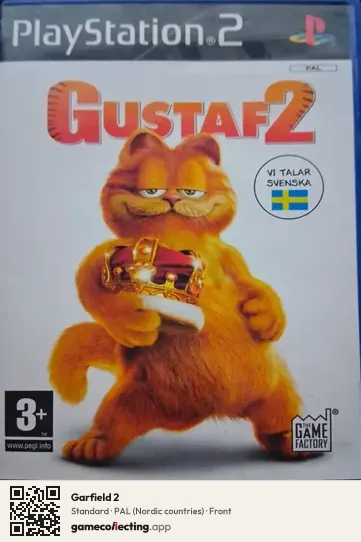 Garfield 2 PlayStation 2, Nordic countries box front