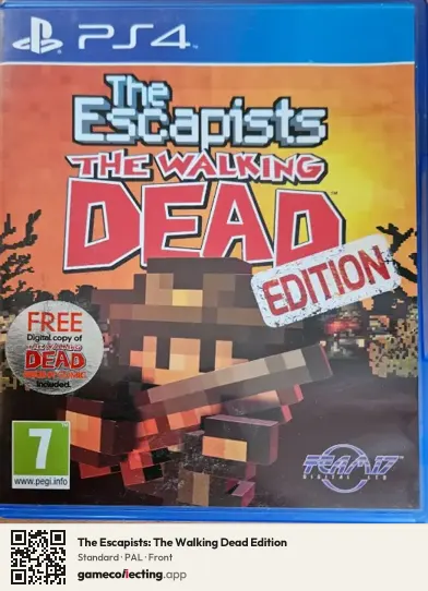 The Escapists: The Walking Dead Edition PlayStation 4, PAL box front