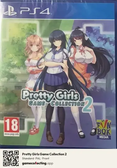 Pretty Girls Game Collection 2 PlayStation 4, PAL box front
