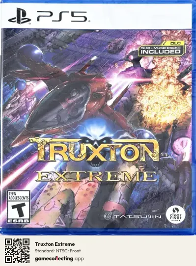 Truxton Extreme PlayStation 5, NTSC box front