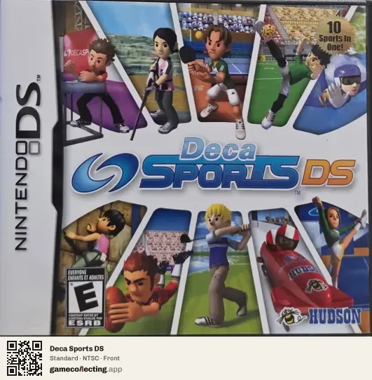 Deca Sports DS Nintendo DS, NTSC box front