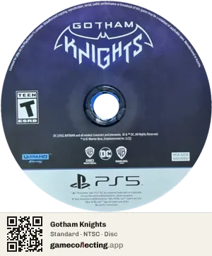 Gotham Knights PlayStation 5, NTSC disc