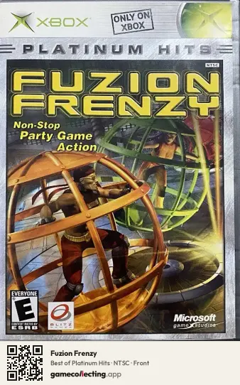 Fuzion Frenzy Xbox, NTSC box front