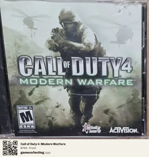 Call of Duty 4: Modern Warfare Computer, NTSC box front