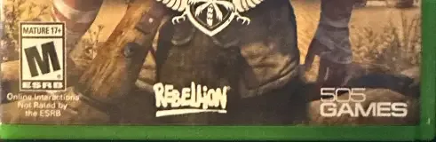 Sniper Elite III, the ESRB box on its front