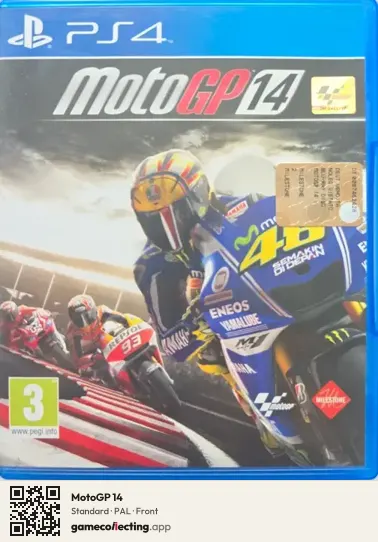 MotoGP 14 PlayStation 4, PAL box front