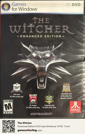 The Witcher Computer, NTSC box front