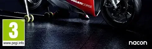 RiMS Racing, the PEGI square on its front