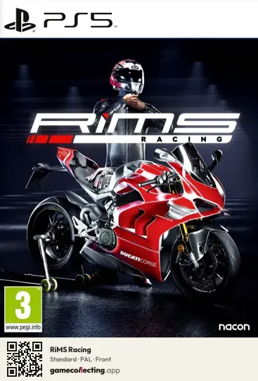 RiMS Racing PlayStation 5, PAL box front