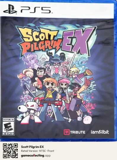 Scott Pilgrim EX PlayStation 5, NTSC box front