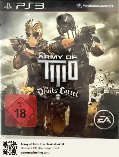 Army of Two: The Devil's Cartel PlayStation 3, Germany box front