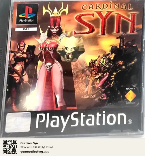 Cardinal Syn PlayStation, Italy box front