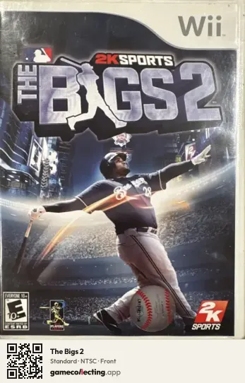 The Bigs 2 Nintendo Wii, NTSC box front