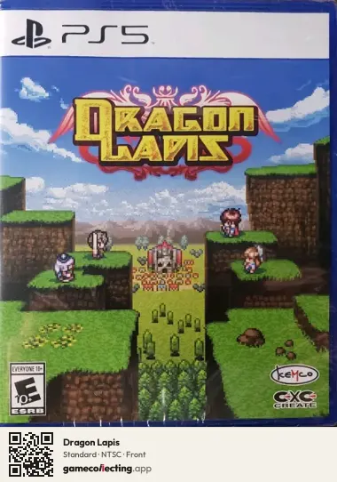 Dragon Lapis PlayStation 5, NTSC box front
