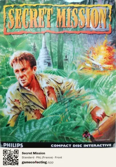 Secret Mission Philips CD-i, France box front