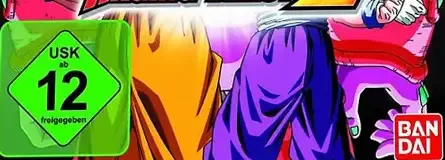 Dragon Ball: Raging Blast 2, the USK square on its front