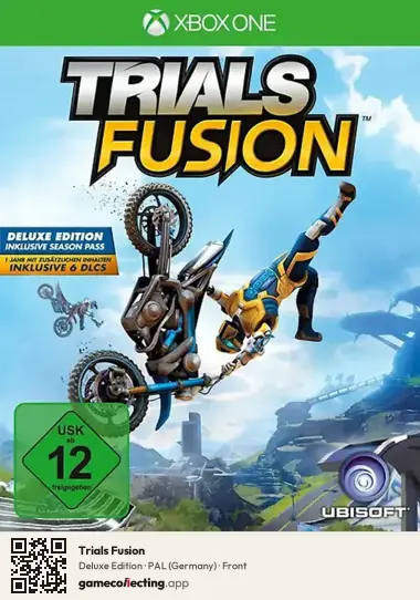 Trials Fusion Xbox One, Germany box front