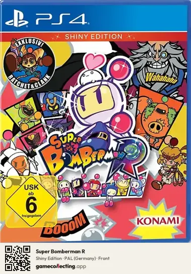 Super Bomberman R PlayStation 4, Germany box front