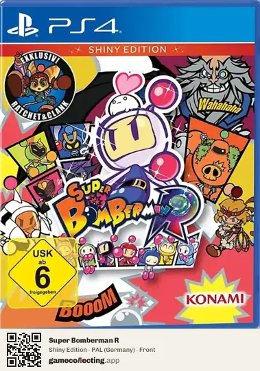 Super Bomberman R PlayStation 4, Germany box front