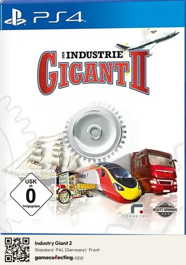 Industry Giant 2 PlayStation 4, Germany box front