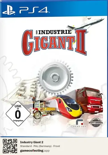 Industry Giant 2 PlayStation 4, Germany box front