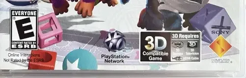 EyePet & Friends, the ESRB box on its front