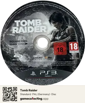 Tomb Raider PlayStation 3, PAL disc
