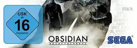 Alpha Protocol, the USK square on its front