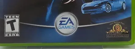 007: Nightfire, the ESRB box on its front