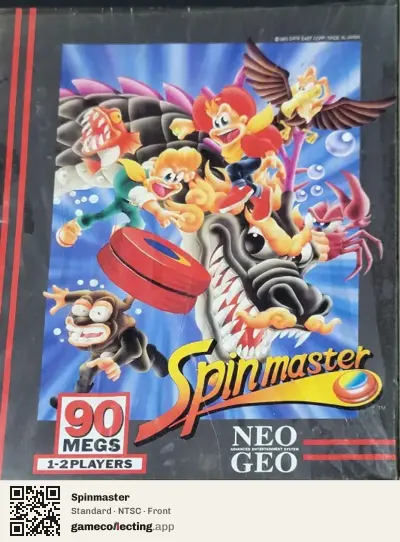Spinmaster Neo Geo AES, NTSC box front