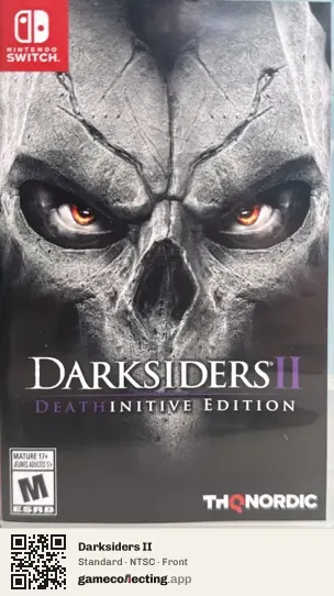Darksiders II Nintendo Switch, NTSC box front